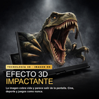 Efecto 3D impactante