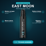 EAST MOON Roll-On para Ojeras y Bolsas – Recupera una mirada fresca y descansada