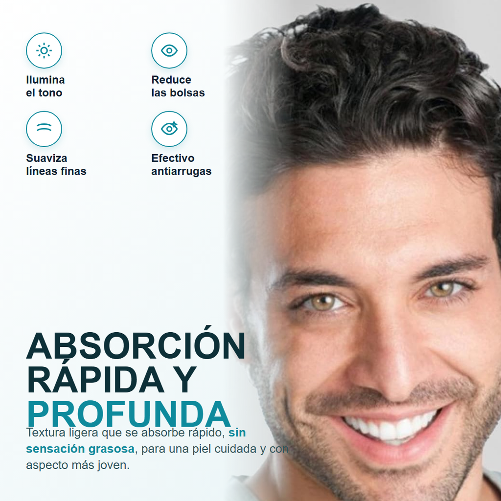 Absorcion rapida y profunda, sin sensacion grasosa