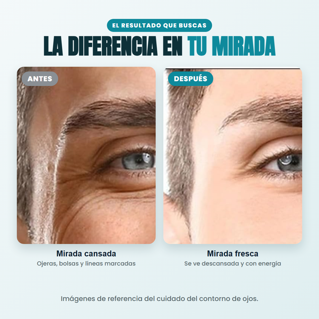 La diferencia en tu mirada: antes y despues