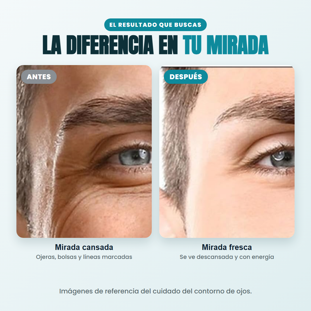 La diferencia en tu mirada: antes y despues