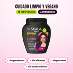 100% vegana, libre de parabenos, siliconas, petrolato y aceite mineral