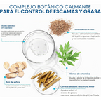 Complejo botanico calmante: acido salicilico, cnidio, artemisa, sofora, corcho amur